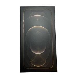 BOX ONLY Apple iPhone 12 Pro Max Gold BOX ONLY